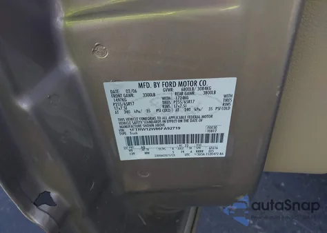 2006 Ford F-150 Xlt from USA, damaged, VIN 1FTRW12W86FA92719